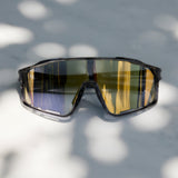 Libero【グレー】Gold Mirror Lens(紫外線調光)