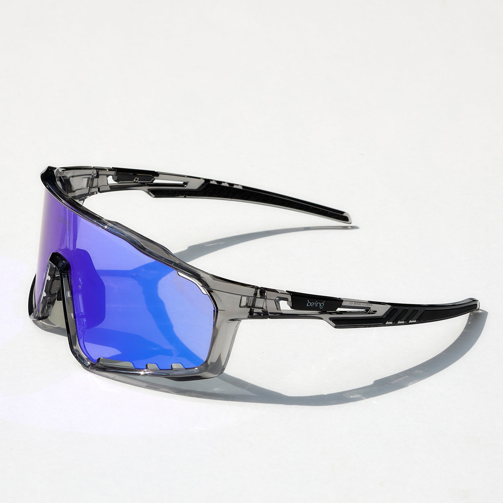 Libero【グレー】Blue Mirror Lens(紫外線調光) – being