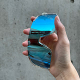 Ipse【クリア】Ice Blue Mirror Lens
