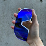 Ipse【ホワイト】Blue Mirror Lens