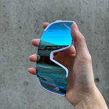 Ipse【ホワイト】Ice Blue Mirror Lens
